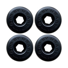 DO BY HEART Wheels Hard 101A Professional Black (4pcs)