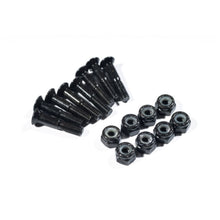 Hardware 7/8 Black (10pcs) Skateboard Nuts