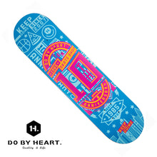 Skateboard DO BY HEART 1985 10th Anniversary-Blue