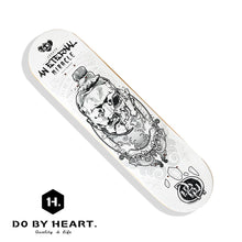 Skateboard DO BY HEART Hand painted series terracotta