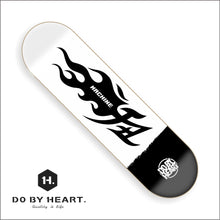 Skateboard Sheet Do by heart Machine LOGO 2019 White