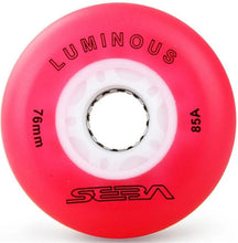 Luminous Ligth wheel 85A Red (4pcs)