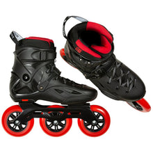 รองเท้าสเก็ตฟิตเนส IMPERIAL BLACK RED 110 แบรนด์ Powerslide - Extreme Time