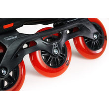 รองเท้าสเก็ตฟิตเนส IMPERIAL BLACK RED 110 แบรนด์ Powerslide - Extreme Time